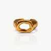 Oval Hollow Ring- Nahzshop