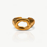 Oval Hollow Ring- Nahzshop