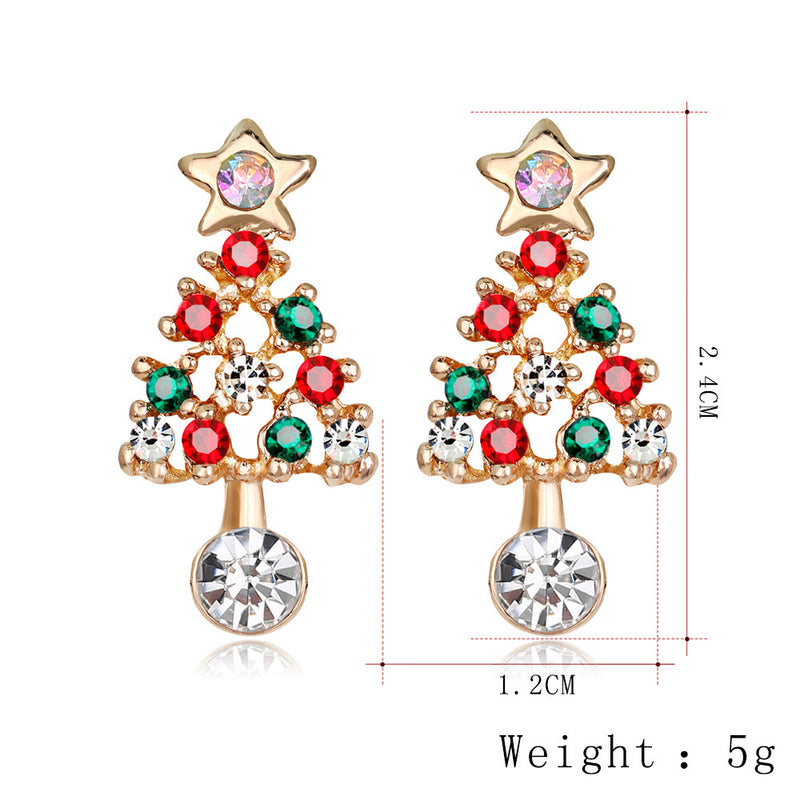 Christmas Tree Earrings - nahzshop