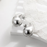 Silver Drop Earrings - Nahzshop