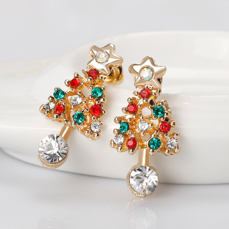 Christmas Tree Earrings - nahzshop