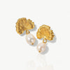 Pearl Foliage Earrings