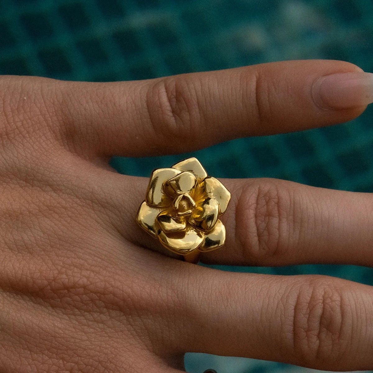 Open Flower Ring - Nahzshop