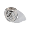 Irregular Shaped Silver Ring - Nahzshop