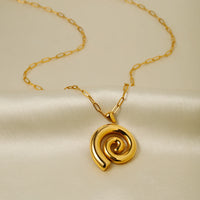 Spiral Pendant Necklace - Nahzshop