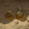 Big Shell Stud Earrings - Nahzshop