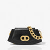 Gold Chain Leather Bag