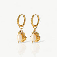 Shell Pearl Earring - Nahzshop