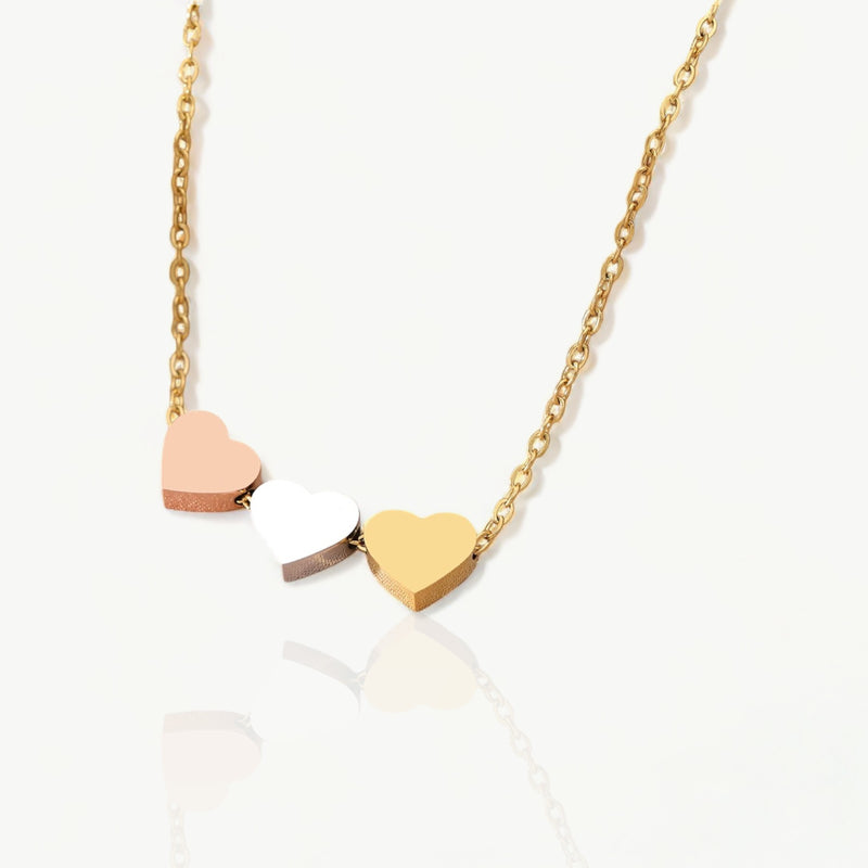 Colorful Hearts Necklace - Nahzshop