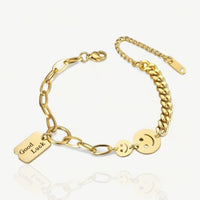 Good Luck Smiley Bracelet - nahzshop