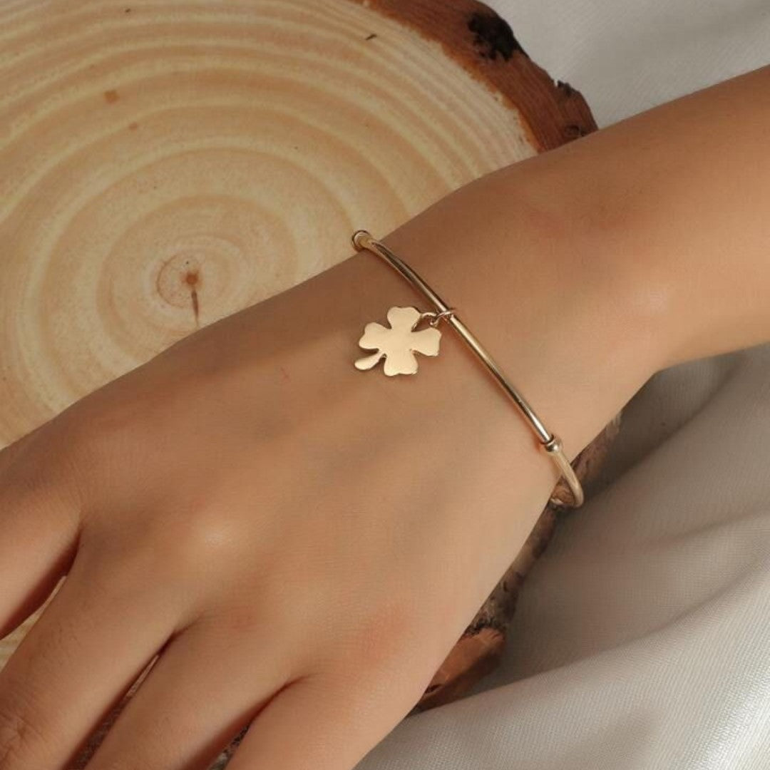 Four Leaf clover Bracelet - nahzshop