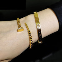 Gold Beads Bracelet - Nahzshop