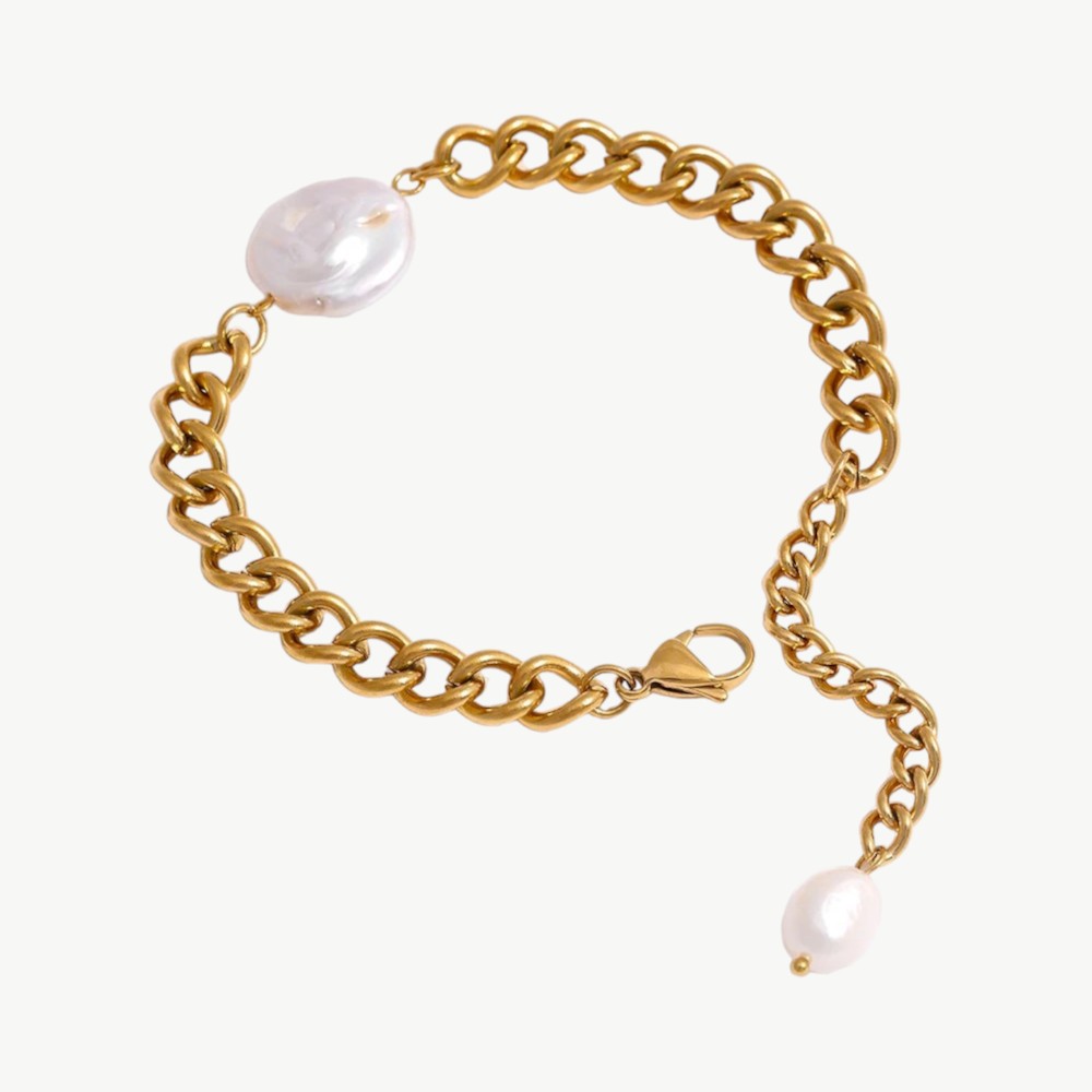 Pearl Chain Bracelet - Nahzshop
