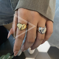 Open Heart Ring - Nahzshop