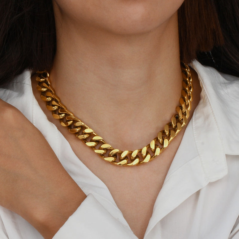 Gold Chain Necklace - Nahzshop