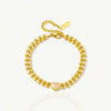 Heart Golden Bracelet - Nahzshop