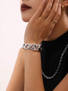 Water‑Drop Hollow Bracelet