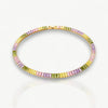 Colorful Cubic Zirconia Chain Necklace