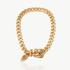 Gold Belt Shaped Chain Necklace- nahzshop