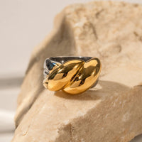 Two Tone Bubble Ring - Nahzshop