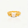 Croissant Pearl Ring - Nahzshop