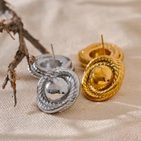  Braided Circle Earring - nazshop