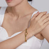 Heart Cuban Chain Bracelet - nahzshop