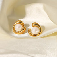 Elegant Pearl Earrings - Nahzshop