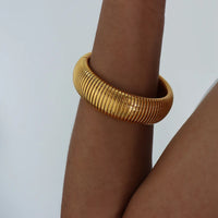 Wide Exaggerated Bracelet - Nahzshop