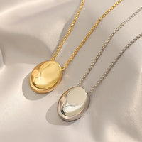 Oval Pendant Necklace- Nahzshop