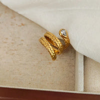 Snake Stone Rings - nahzshop