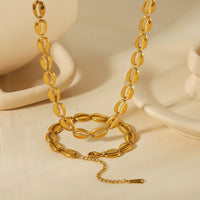 Gold Shell Necklace - nahzshop