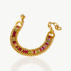 Colored Zirconia Multilayer Bracelet- Nahzshop