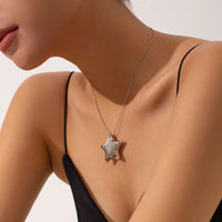 Silver Star Pendant Necklace - Nahzshop