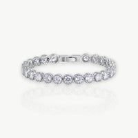 Elegant Cubic Zirconia Tennis Bracelet