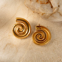 Spiral Earrings - Nahzshop