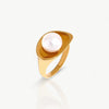 Circle Pearl Ring - Nahzshop