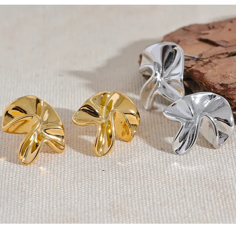 Irregular Flower Earrings - nahzshop