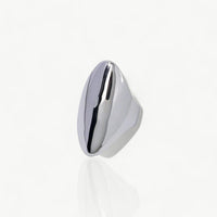 Silver Oval Ring - Nahzshop