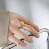 Gold Shell Ring - Nahzshop