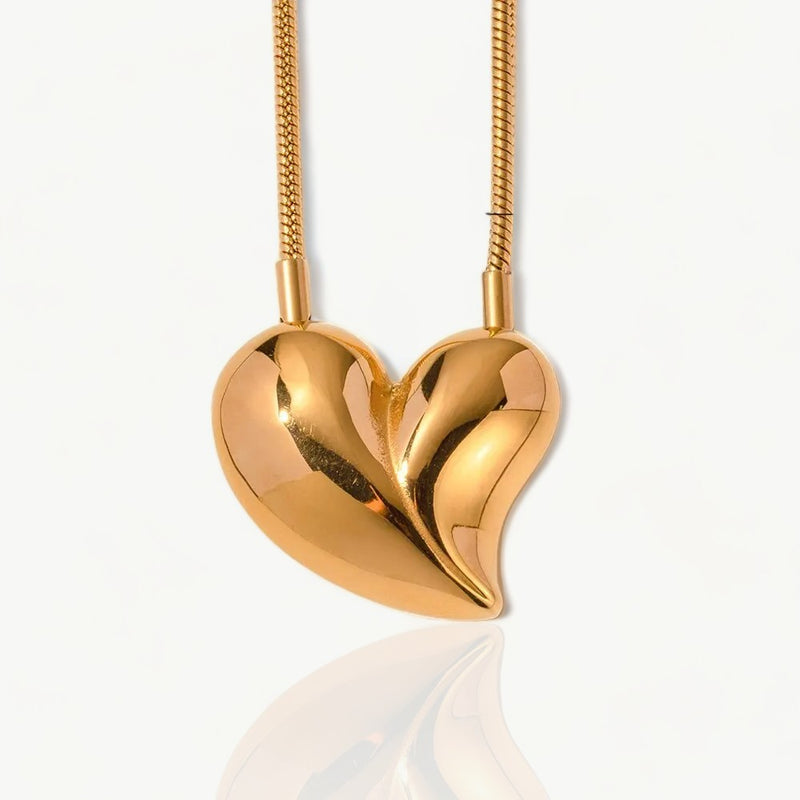 Heart Balloon Necklace - Nahzshop