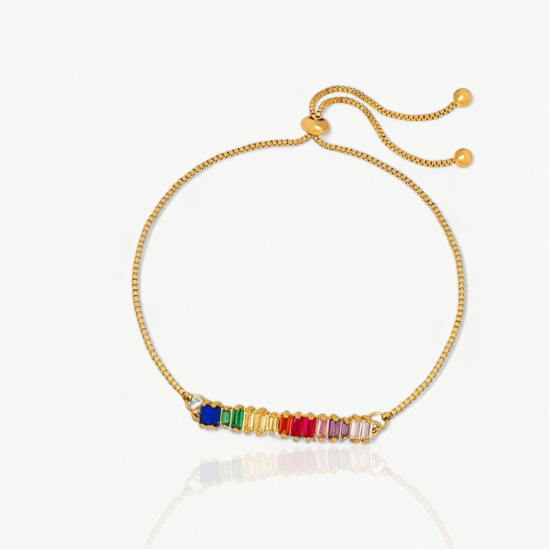 Colorful Zirconia Bohemian Anklets - Nahzshop