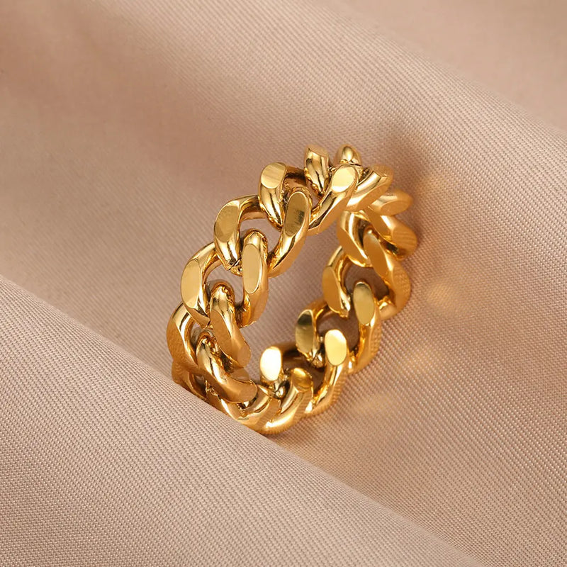 Cuban Chain Ring - nahzshop