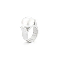 Big Pearl Gold Ring - Nahzshop