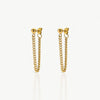 Chain Drop Earrings - Nahzshop