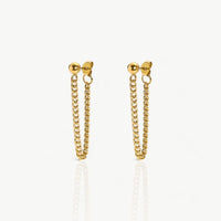 Chain Drop Earrings - Nahzshop