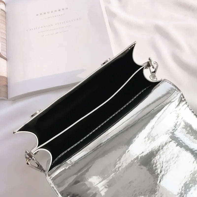 Metallic Shoulder Bag - nahzshop