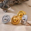  Braided Circle Earring - nazshop