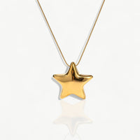 Gold Star Pendant Necklace - Nahzshop