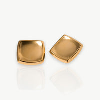 Bold Geometric Square Earrings